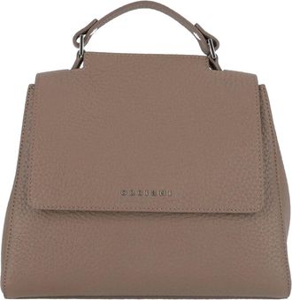 Orciani Sveva Soft Piccola - Dames - Tassen - Bruin - Maat: ONE Size Zijde