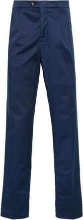 Brunello Cucinelli Prussian Blue Tailored Trousers, Brand Size 48 (US Size 32)