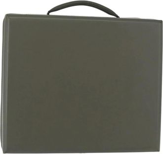 Louis Vuitton Pre-owned Handbags, female, Gray, Size: ONE SIZE Pre-owned Vintage Executive Document Holder Briefcase