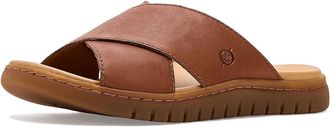Born Adia Womens Sandals Brown/Milk Chocolate : 10 M, Suede