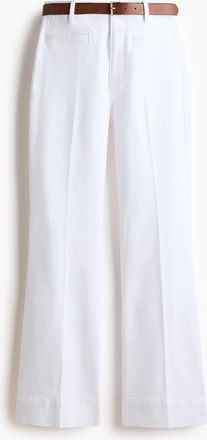 H&M Ausgestellte Twillhose - White
