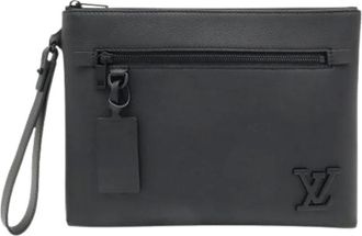 Louis Vuitton Borsa Clutch Vintage Pre-owned - - Pre-owned - Uomo - Nero - ONE SIZE
