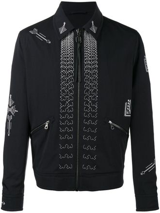 Lanvin jacket met pijl steek - Blauw