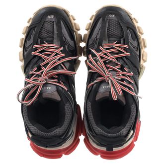 Balenciaga Pre-owned Mens Track Sneakers in Black Polyurethane - Size EU 42