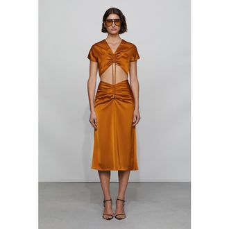 Et Ochs Blake Top in Latte at Nordstrom, Size 10Short