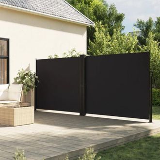 vidaXL Toldo Lateral Retr&aacute;ctil Negro 160x1000 Cm Vidaxl