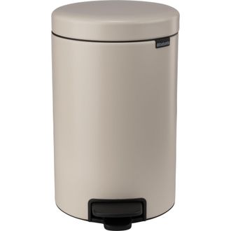 Brabantia Cubo De Basura Beige Con Pedal 12 Litros