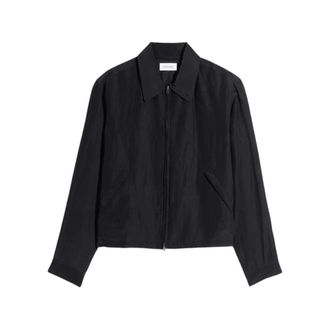 Christophe Lemaire Bomber Jackets, male, Black, Size: XL Outerwear Lemaire