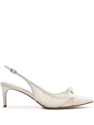 Alexandre Birman 60mm Clarita heeled pumps - White