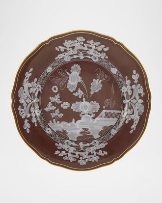 Ginori 1735 Oriente Italiano Castagna Charger Plate