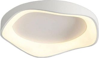 Trade Shop Trade Shop Traesio - Trade Shop - Plafoniera Led A Onda Bianca 38 W Ultra Moderna Tre Colorazione Di Luce C53-b3c