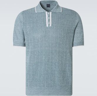 Fedeli Polo Dodo in lino e cotone