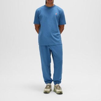 New Balance Hombre Made in USA Core T-Shirt en Azul, Jersey de algod&oacute;n, Talla XL