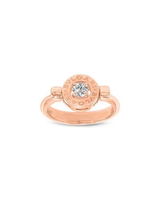Bulgari 18K Rose Gold 0.10 Ct. Tw. Diamond Ring