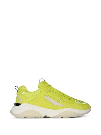 Amiri Mens Volt and Reflective Skeleton Bone Runner Sneakers