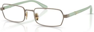 Vogue Eyewear 53mm Irregular optical glasses in Beige at Nordstrom