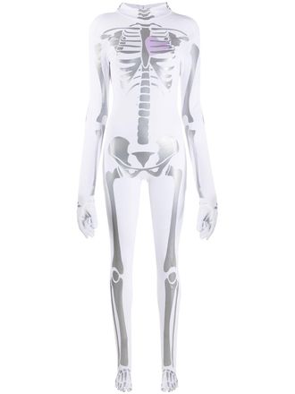 Natasha Zinko Playsuit met print - Wit