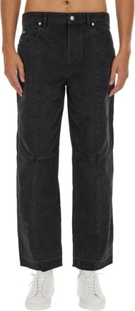 Isabel Marant Black Mid Rise Jeans