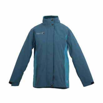 Deproc Outdoorjacke DEPROC ACTIVE ASPEN LADY NEW, Damen, Gr. 40/42 (M), blau, 96% Polyester; 4% Elasthan, mit verstellbarem Klettverschluss, Jacken Outdoorja