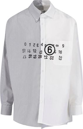 Maison Margiela Camicia Asimmetrica Numeric