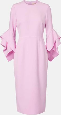 Roksanda Ilincic Abito midi con volant