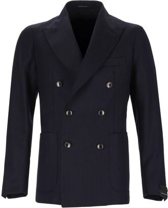 Tagliatore Montecarlo Virgin Wool Structured Blazer