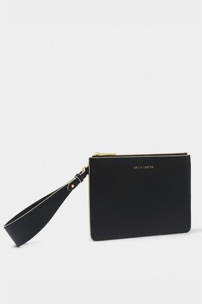 Katie Loxton Marni Wristlet Pouch in Black at Nordstrom