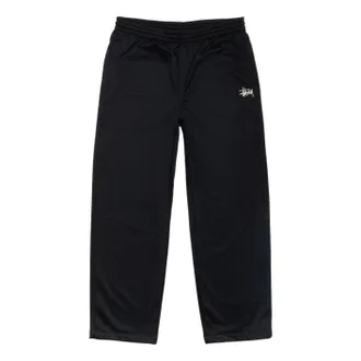 St&uuml;ssy Mesh Track Pant Black 116765-BLAC
