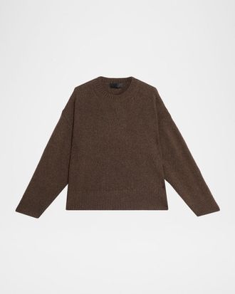 Nili Lotan Anisa Cashmere Crewneck Sweater