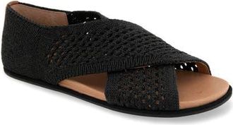 Gentle Souls Laniey Sandal in Black Knit at Nordstrom, Size 6.5