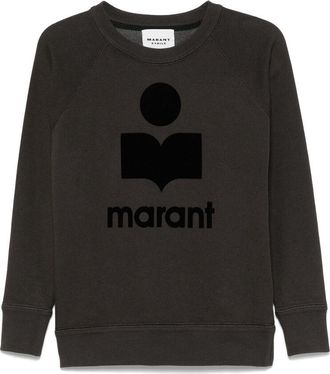 Isabel Marant Flocked-logo Sweatshirt