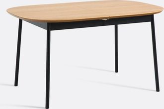 La Redoute Interieurs Uittrekbare eettafel, eikenfineer, 4 tot 8 couverts, AMORINO