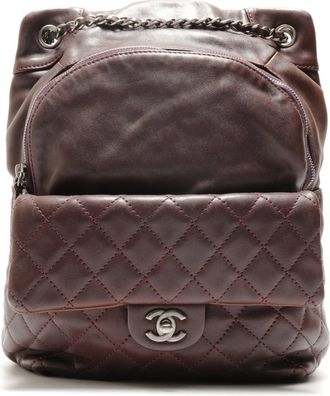 Chanel Brown Backpack (Pre-Owned)