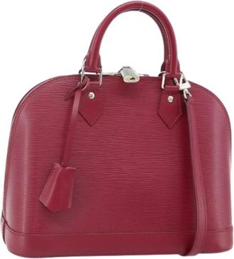 Louis Vuitton Pre-owned Handbags, female, Red, Size: ONE SIZE Pre-owned Alma PM Hand Bag
