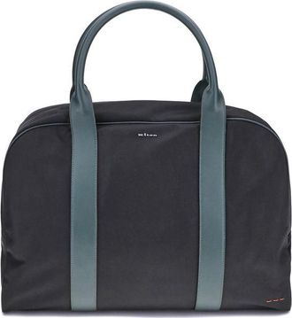Kiton Green Nylon Luggage And Mens Travel