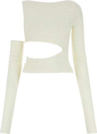 ADĀMO Andrea Adamo Stijlvolle Tops voor Vrouwen - Dames - Blouses - Beige - M - Overhemden