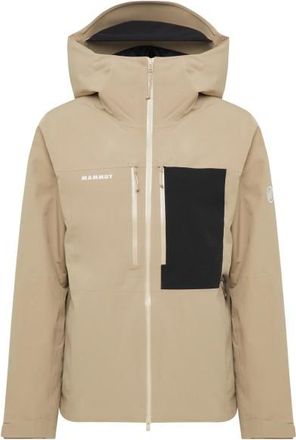 Mammut Stoney Hardshell Thermo Hooded Jacket Skijacke f&uuml;r Herren | beige