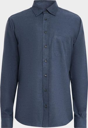 Sease Mens Camicia Classica Cotton Button-Down Shirt