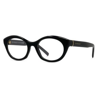 Givenchy Gekartelde kattenoogmontuur - unisex - Accessoires - Zwart - Maat: 52 MM