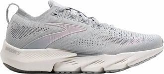 Brooks Womens Glycerin Flex Running Shoes In Harbor Mist Poppy Seed Pink