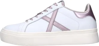 Munich Schoenen, Dames, Wit, 36 EU, Leer, Munich Sneakers