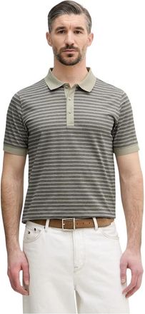 Karl Lagerfeld Gepatro-de polo - Heren - Polos - Groen - L - Katoen - Tops