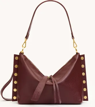 Hammitt Hammitt Mr. G Cherrywood Pebble Brushed Gold Med