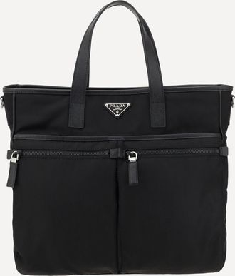 Prada Logoed Tote Bag Male UNI