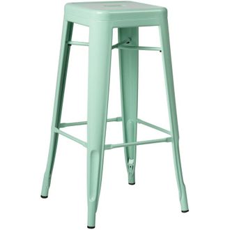 Sklum Pack De 2 Taburetes Altos Apilables En Acero Lix Sklum