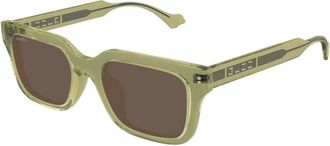 Gucci Authentieke stijlvolle brillen van premium kwaliteit - unisex - Accessoires - Groen - Maat: 55 MM