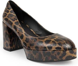 Aerosoles Zarina Platform Pump in Tobacco Multi at Nordstrom, Size 5.5