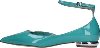 NCUB Platte schoenen Groen - Dames - Ballerinas - Groen - 37 EU - Leer - Schoenen