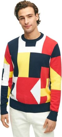 Brooks Brothers Uomo, Maglie, Multicolore, 2Xl, new