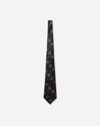 Junya Watanabe Silk Tie Black